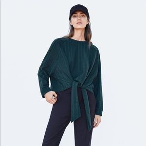 Zara Sweatshirt with front tie